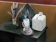 Still Life with Feathers  1975 30x38